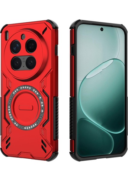 Vivo X300 Pro Magsafe Kılıf, Manyetik Düşmeye Dayanıklı Telefon Kılıfı Kapağı Vivo X300 Pro (Yurt Dışından)