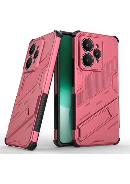 Oppo Realme 15 5g Ayaklı Kılıf, Askeri Sınıf Darbeye Dayanıklı Ultra Ince Slim Fit Sert Kapak Oppo Realme 15 5g (Yurt Dışından)