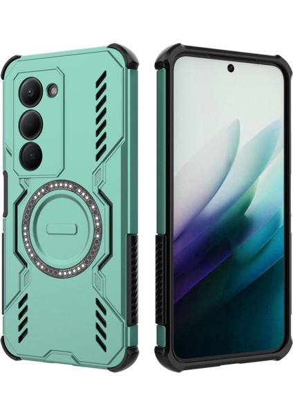 Xiaomi Redmi 15 5g/4g (169.5*80.5*8.5MM) Magsafe Kılıf, Manyetik Düşmeye Dayanıklı Telefon Kılıfı Kapağı Xiaomi Redmi 15 5g/4g (169.5*80.5*8.5MM) (Yurt Dışından)