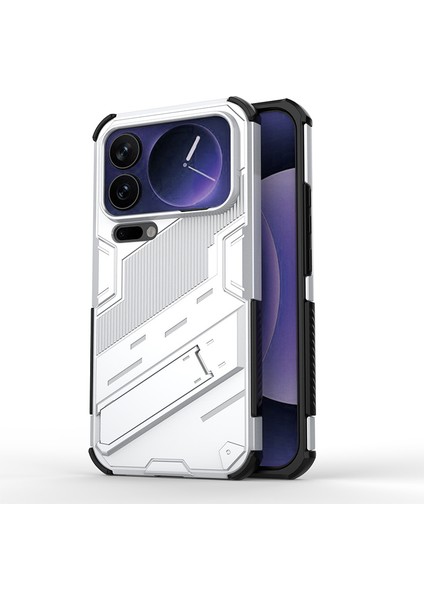 Xiaomi 17 Pro Ayaklı Kılıf, Askeri Sınıf Darbeye Dayanıklı Ultra Ince Slim Fit Sert Kapak Xiaomi 17 Pro (Yurt Dışından)