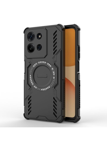 Motorola Moto G75 Magsafe Kılıf, Manyetik Düşmeye Dayanıklı Telefon Kılıfı Kapağı Motorola Moto G75 (Yurt Dışından)