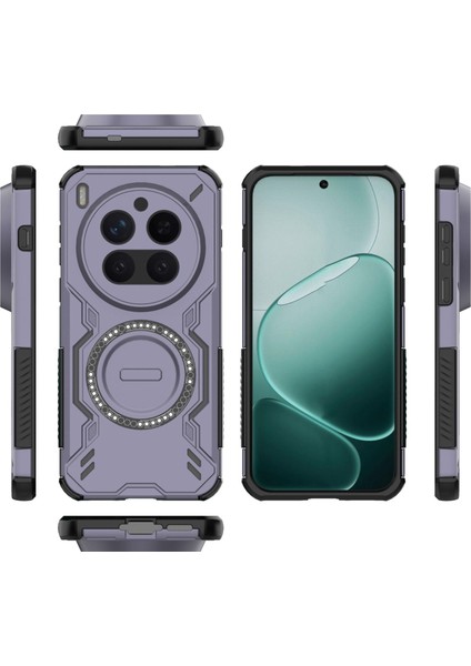 Vivo X300 Pro Magsafe Kılıf, Manyetik Düşmeye Dayanıklı Telefon Kılıfı Kapağı Vivo X300 Pro (Yurt Dışından) modelleri