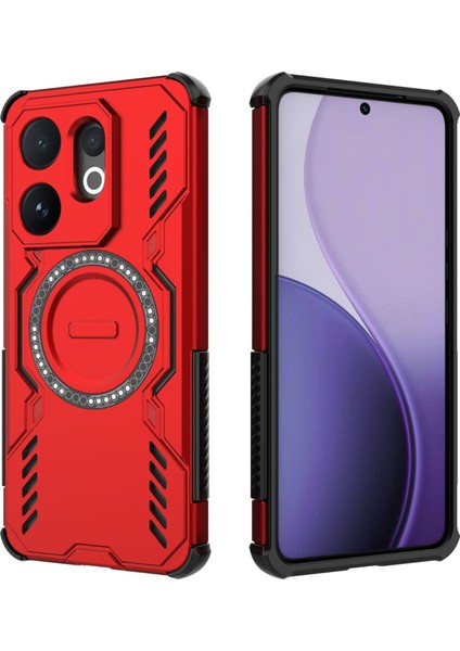 Vivo V60 Magsafe Kılıf, Manyetik Düşmeye Dayanıklı Telefon Kılıfı Kapağı Vivo V60 (Yurt Dışından)