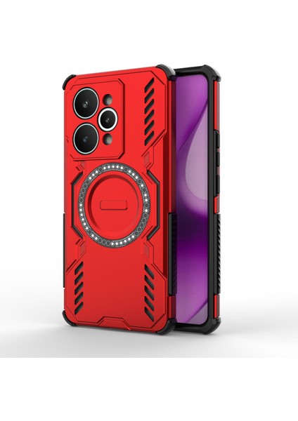 Oppo Realme 15 Pro 5g Magsafe Kılıf, Manyetik Düşmeye Dayanıklı Telefon Kılıfı Kapağı Oppo Realme 15 Pro 5g (Yurt Dışından)