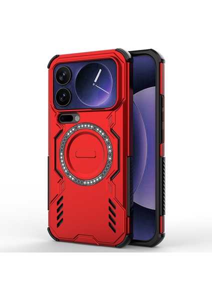 Xiaomi 17 Pro Max Magsafe Kılıf, Manyetik Düşmeye Dayanıklı Telefon Kılıfı Kapağı Xiaomi 17 Pro Max (Yurt Dışından)