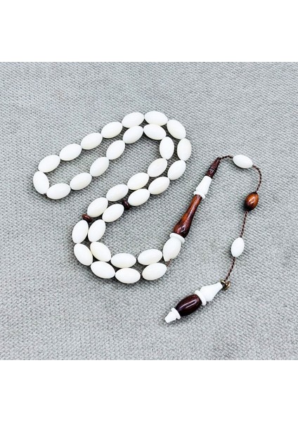 Usta Işçilikli Yılan Ağacı ve Narçıl Ağacı Tesbih