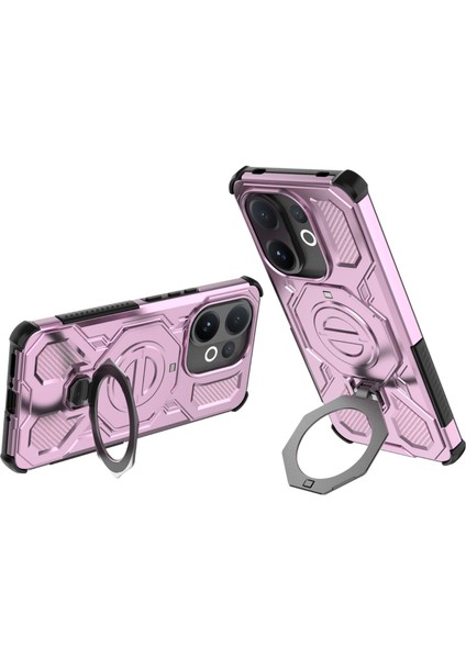 Vivo V60 Manyetik Telefon Kılıfı, Askeri Düşme Korumalı Magsafe Telefon Kılıfı Kapağı Vivo V60 (Yurt Dışından) modelleri