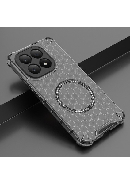 Xiaomi 15T Pro Manyetik Telefon Kılıfı, Şeffaf Darbeye Dayanıklı Telefon Kılıfı Kapağı Xiaomi 15T Pro (Yurt Dışından)