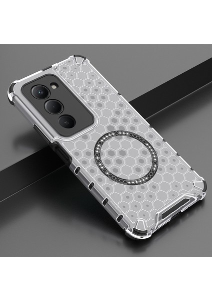 Xiaomi Redmi 15 5g/4g (169.5*80.5*8.5MM) Manyetik Telefon Kılıfı, Şeffaf Darbeye Dayanıklı Telefon Kılıfı Kapağı Xiaomi Redmi 15 5g/4g (169.5*80.5*8.5MM) (Yurt Dışından) fiyatları