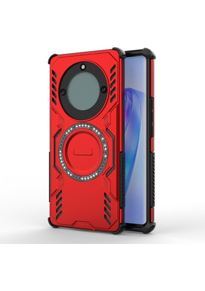 Huawei Honor X40/X9A/MAGIC 5 Lite Magsafe Kılıf, Manyetik Düşmeye Dayanıklı Telefon Kılıfı Kapağı Huawei Honor X40/X9A/MAGIC 5 Lite (Yurt Dışından)