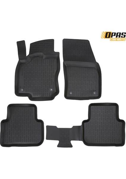 Volkswagen Tiguan 2007-2015 Arası 3D Havuzlu Oto Paspas