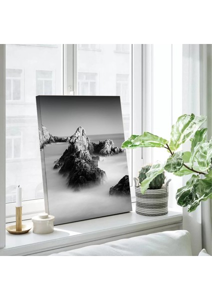 Kışın Yansıması Kanvas Tablo modelleri