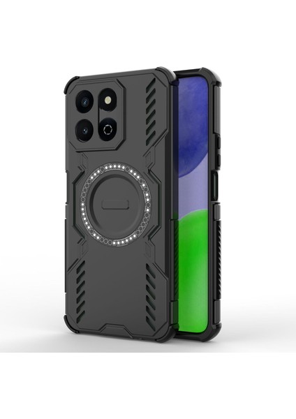 Huawei Honor 200 Smart 5G/X7C 4g Magsafe Kılıf, Manyetik Düşmeye Dayanıklı Telefon Kılıfı Kapağı Huawei Honor 200 Smart 5G/X7C 4g (Yurt Dışından)