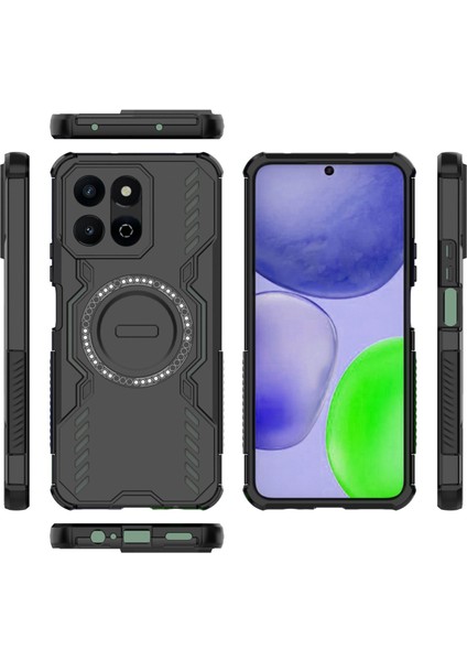 Huawei Honor 200 Smart 5G/X7C 4g Magsafe Kılıf, Manyetik Düşmeye Dayanıklı Telefon Kılıfı Kapağı Huawei Honor 200 Smart 5G/X7C 4g (Yurt Dışından) fiyatları