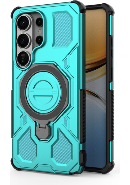 Samsung Galaxy S26 Ultra Manyetik Telefon Kılıfı, Askeri Düşme Korumalı Magsafe Telefon Kılıfı Kapağı Samsung Galaxy S26 Ultra (Yurt Dışından)