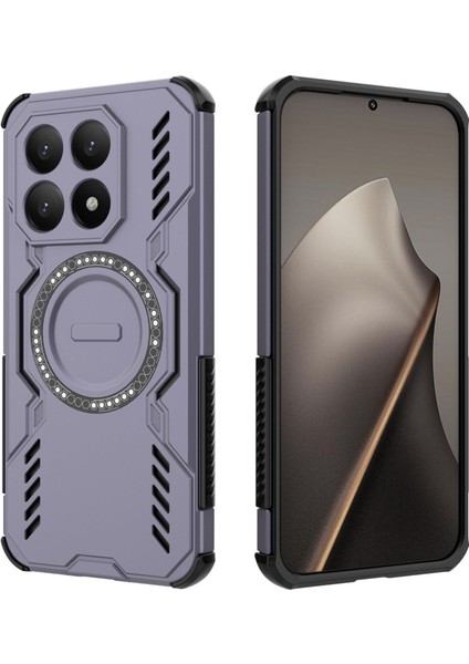 Xiaomi 15T Pro Magsafe Kılıf, Manyetik Düşmeye Dayanıklı Telefon Kılıfı Kapağı Xiaomi 15T Pro (Yurt Dışından) modelleri