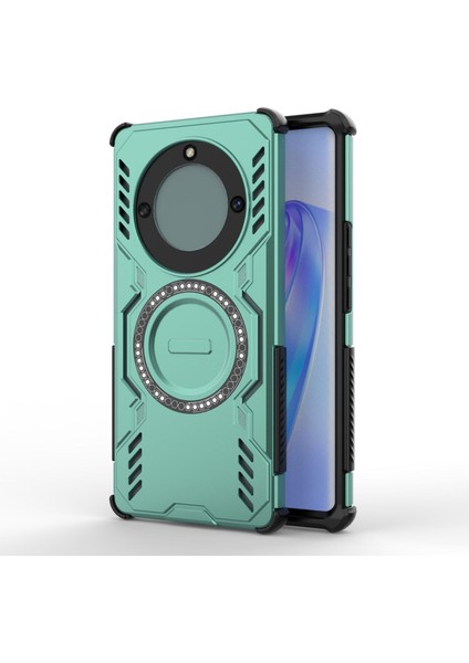 Huawei Honor X40/X9A/MAGIC 5 Lite Magsafe Kılıf, Manyetik Düşmeye Dayanıklı Telefon Kılıfı Kapağı Huawei Honor X40/X9A/MAGIC 5 Lite (Yurt Dışından)