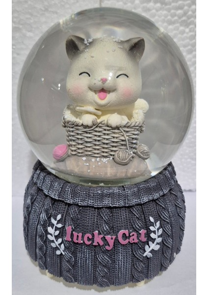 Kar Küresi Büyük Boy Işıklı Müzikli Renk Değiştiren 0326