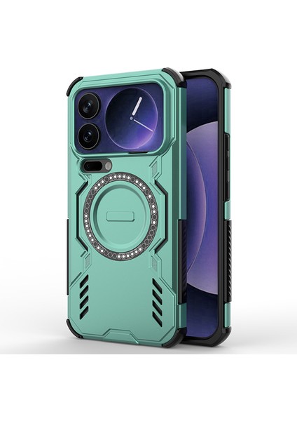 Xiaomi 17 Pro Max Magsafe Kılıf, Manyetik Düşmeye Dayanıklı Telefon Kılıfı Kapağı Xiaomi 17 Pro Max (Yurt Dışından)