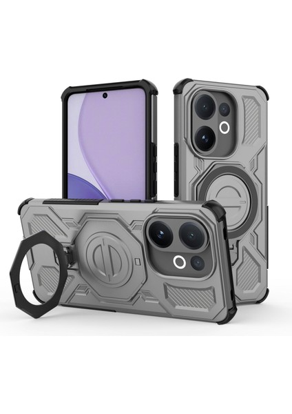 Vivo V60 Manyetik Telefon Kılıfı, Askeri Düşme Korumalı Magsafe Telefon Kılıfı Kapağı Vivo V60 (Yurt Dışından) fiyatları