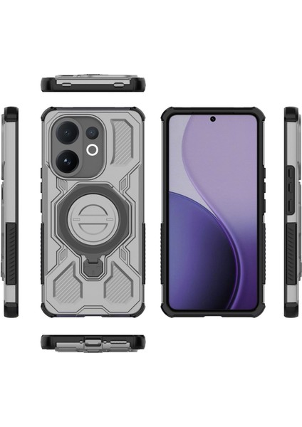 Vivo V60 Manyetik Telefon Kılıfı, Askeri Düşme Korumalı Magsafe Telefon Kılıfı Kapağı Vivo V60 (Yurt Dışından) modelleri