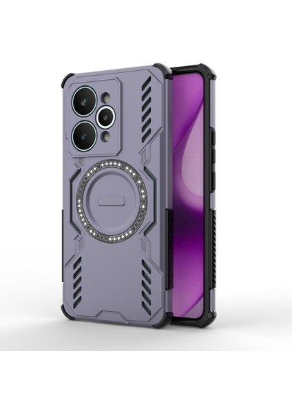 Oppo Realme 15 Pro 5g Magsafe Kılıf, Manyetik Düşmeye Dayanıklı Telefon Kılıfı Kapağı Oppo Realme 15 Pro 5g (Yurt Dışından)