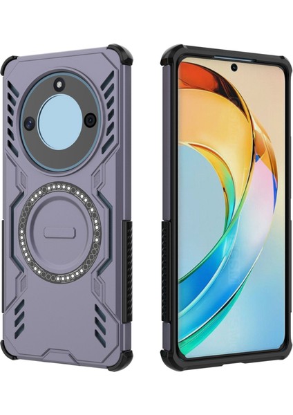 Huawei Honor X50/X9B/MAGIC 6 Lite Magsafe Kılıf, Manyetik Düşmeye Dayanıklı Telefon Kılıfı Kapağı Huawei Honor X50/X9B/MAGIC 6 Lite (Yurt Dışından) fiyatları