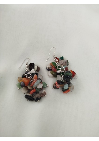 Cakra Doğal Taş Saplantı Küpe fiyatları