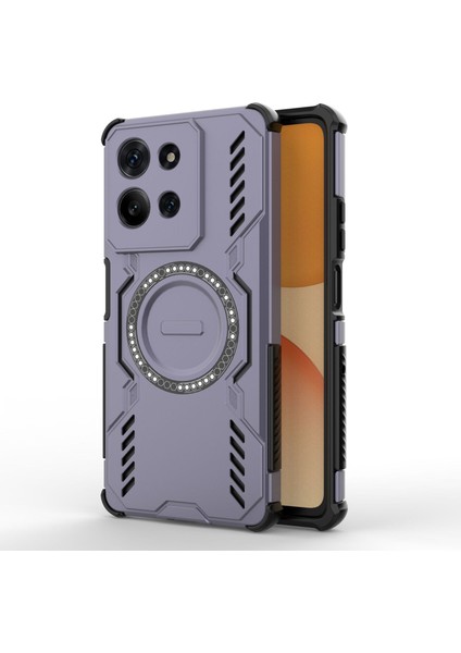 Motorola Moto G75 Magsafe Kılıf, Manyetik Düşmeye Dayanıklı Telefon Kılıfı Kapağı Motorola Moto G75 (Yurt Dışından)