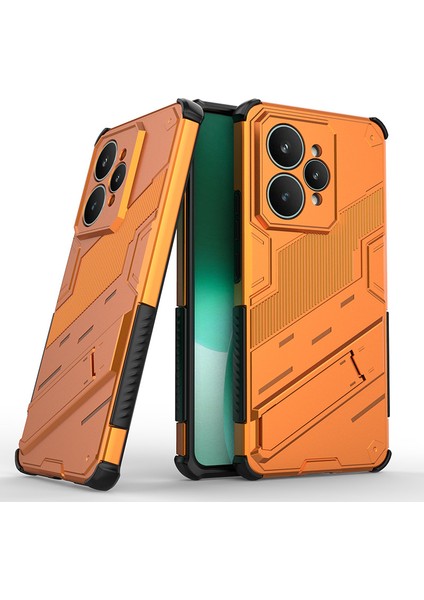 Oppo Realme 15 5g Ayaklı Kılıf, Askeri Sınıf Darbeye Dayanıklı Ultra Ince Slim Fit Sert Kapak Oppo Realme 15 5g (Yurt Dışından)