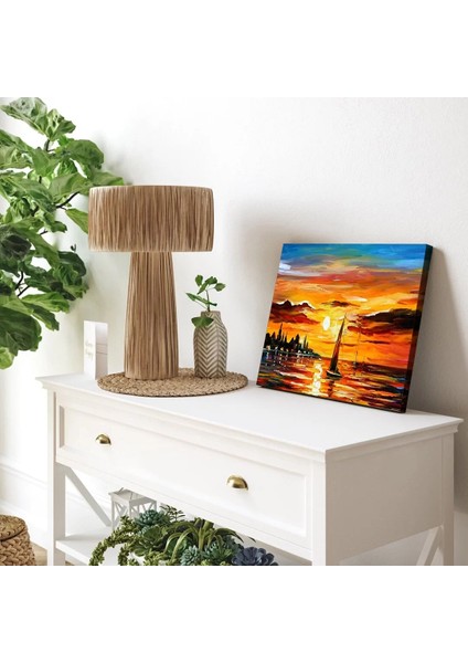 Metropol Silueti Kanvas Tablo fiyatları