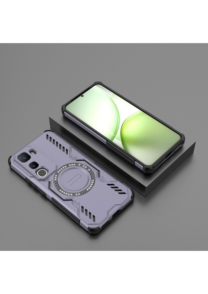 Vivo Y400 Magsafe Kılıf, Manyetik Düşmeye Dayanıklı Telefon Kılıfı Kapağı Vivo Y400 (Yurt Dışından)