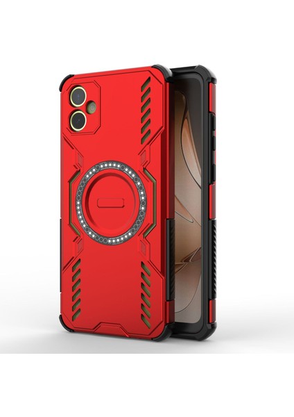 Samsung Galaxy A05 Magsafe Kılıf, Manyetik Düşmeye Dayanıklı Telefon Kılıfı Kapağı Samsung Galaxy A05 (Yurt Dışından)