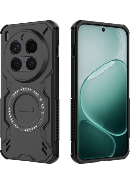 Vivo X300 Pro Magsafe Kılıf, Manyetik Düşmeye Dayanıklı Telefon Kılıfı Kapağı Vivo X300 Pro (Yurt Dışından)