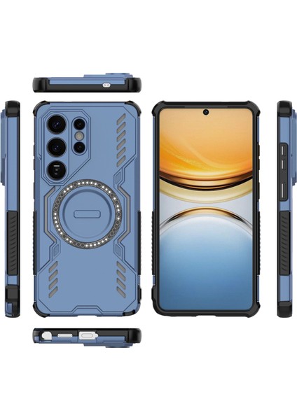 Samsung Galaxy S26 Edge Magsafe Kılıf, Manyetik Düşmeye Dayanıklı Telefon Kılıfı Kapağı Samsung Galaxy S26 Edge (Yurt Dışından) modelleri