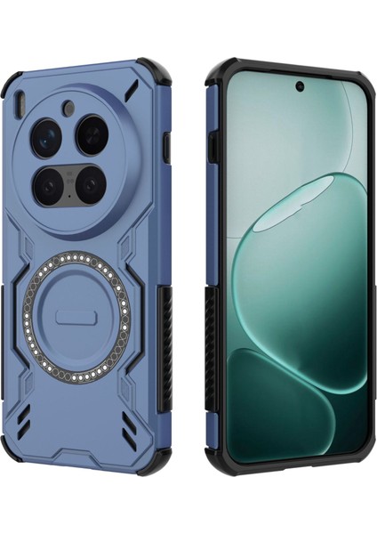 Vivo X300 Pro Magsafe Kılıf, Manyetik Düşmeye Dayanıklı Telefon Kılıfı Kapağı Vivo X300 Pro (Yurt Dışından)