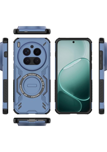 Vivo X300 Pro Magsafe Kılıf, Manyetik Düşmeye Dayanıklı Telefon Kılıfı Kapağı Vivo X300 Pro (Yurt Dışından) modelleri