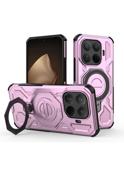 Xiaomi 15T Pro Manyetik Telefon Kılıfı, Askeri Düşme Korumalı Magsafe Telefon Kılıfı Kapağı Xiaomi 15T Pro (Yurt Dışından)