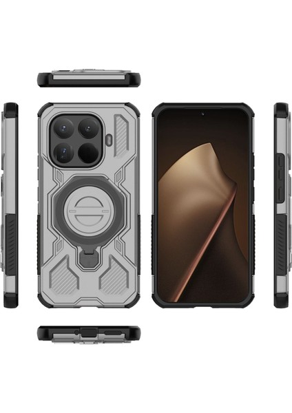 Xiaomi 15T Pro Manyetik Telefon Kılıfı, Askeri Düşme Korumalı Magsafe Telefon Kılıfı Kapağı Xiaomi 15T Pro (Yurt Dışından) fiyatları