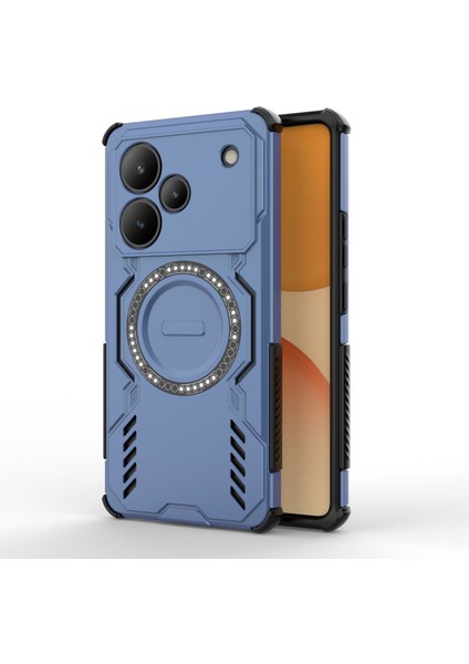 Oppo Realme P4 Pro Magsafe Kılıf, Manyetik Düşmeye Dayanıklı Telefon Kılıfı Kapağı Oppo Realme P4 Pro (Yurt Dışından)