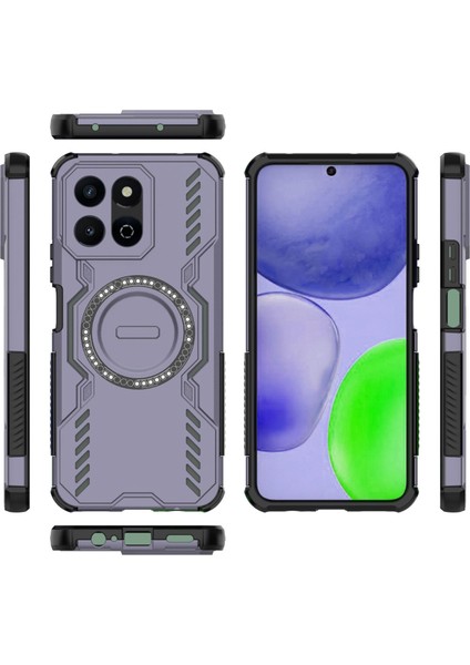 Huawei Honor 200 Smart 5G/X7C 4g Magsafe Kılıf, Manyetik Düşmeye Dayanıklı Telefon Kılıfı Kapağı Huawei Honor 200 Smart 5G/X7C 4g (Yurt Dışından) modelleri