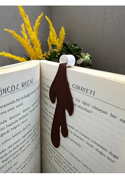 Americano Kitap Ayracı Modeli – Kahve Konseptli – Mat Baskı – Şık Hediye