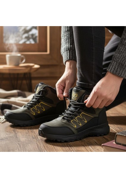 579 Ortopedik Kaymaz Taban Içi Kürklü Kadın Erkek Bot Ayakkabı Unisex Bot fiyatları