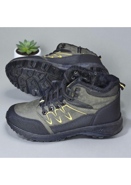 579 Ortopedik Kaymaz Taban Içi Kürklü Kadın Erkek Bot Ayakkabı Unisex Bot indirimleri