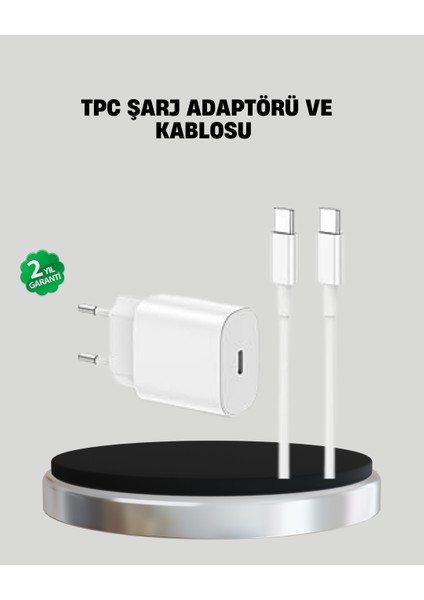 Lzrdwzrd Ios Uyumlu 20W Usb-C Hızlı Şarj Cihazı Telefon ve Tablet Için