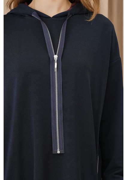 Kadın Fermuar Detaylı Tunik - 10731TUN fiyatları