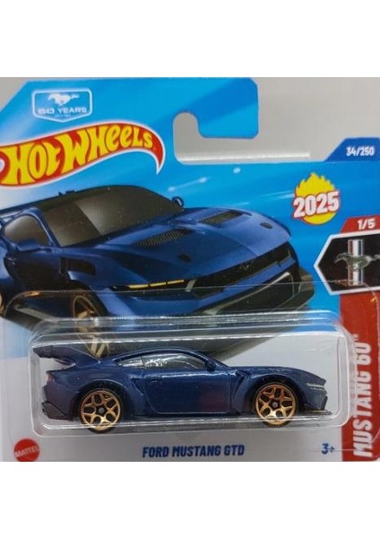 Tekli Arabalar Ford Mustang Gto JBB93 (Mustang 60)