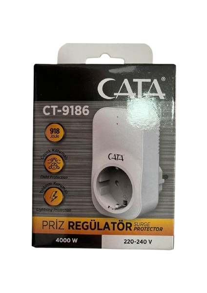 CT9186 Priz Regülatör 220-240V 4000W