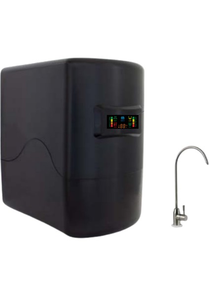 Su Arıtma Cihazı Pompalı Dijital Ekranlı – Ev Tipi 5 Aşamalı Reverse Osmosis (Ro) – 2 Yıl Garantili