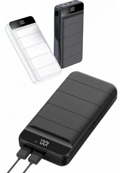 50.000 Mah Powerbank Turbo Hızlı Led Göstergeli Android İOS Uyumlu Taşınabilir Askılı fırsatları